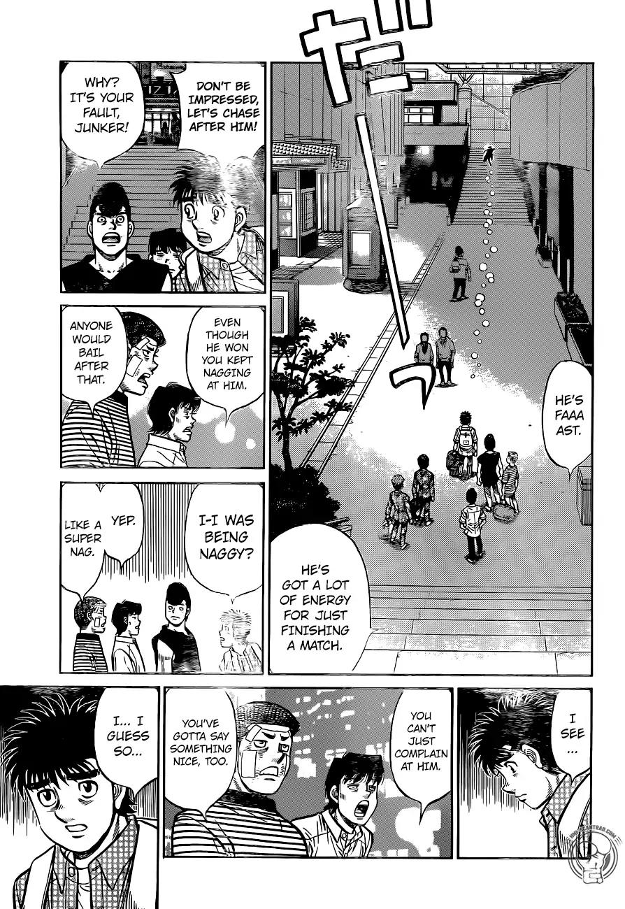 Hajime no Ippo Chapter 1226 page 11 - Chapter 1226: A Second's Job