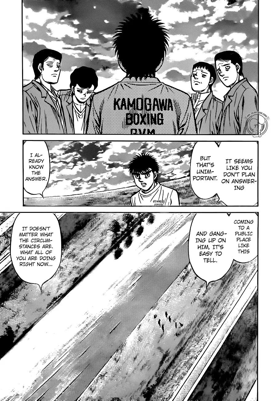 Hajime no Ippo Chapter 1227 page 1 - Chapter 1227: Strike the Earth!