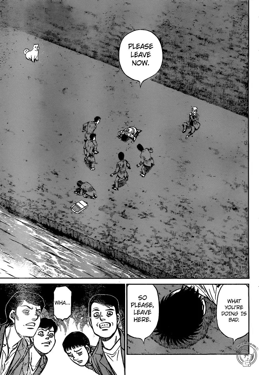 Hajime no Ippo Chapter 1227 page 10 - Chapter 1227: Strike the Earth!