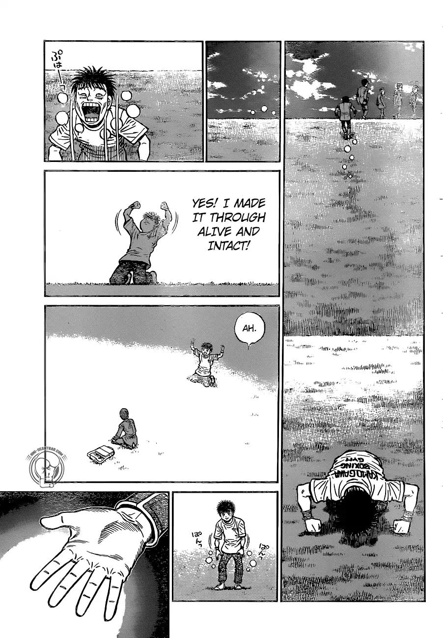 Hajime no Ippo Chapter 1227 page 14 - Chapter 1227: Strike the Earth!