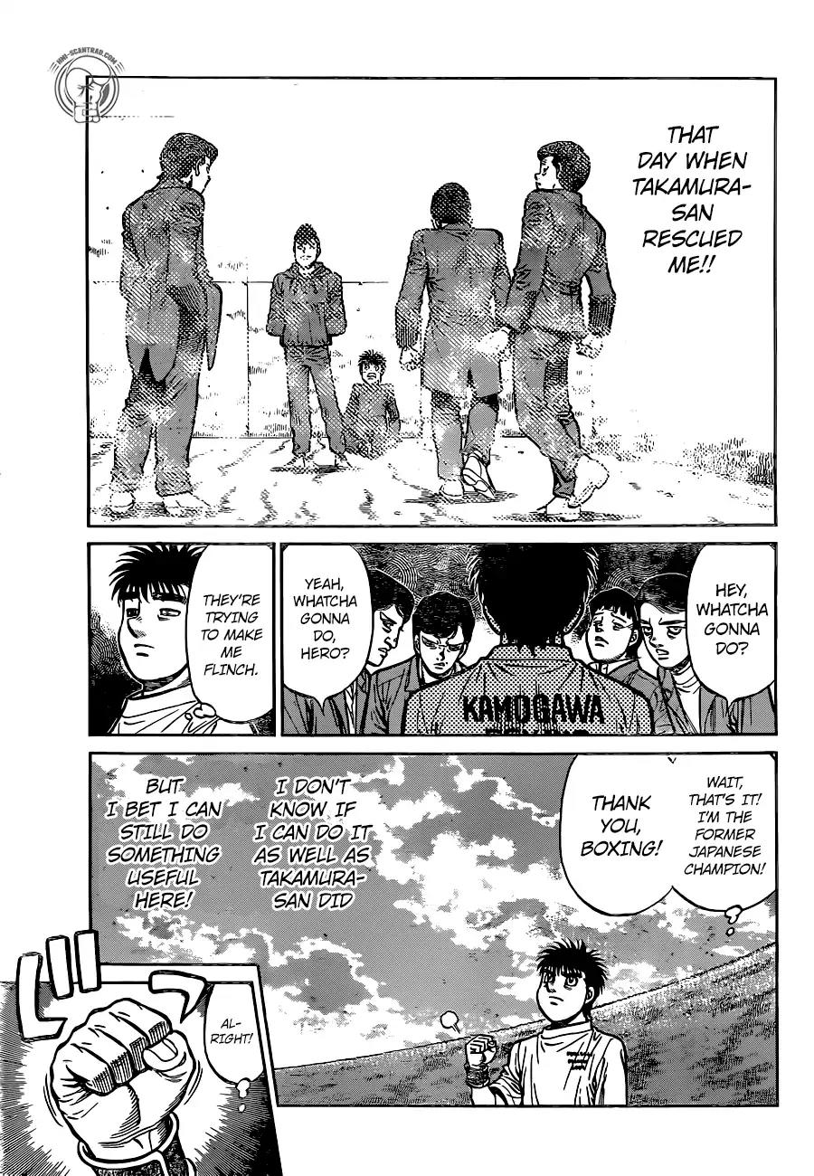 Hajime no Ippo Chapter 1227 page 4 - Chapter 1227: Strike the Earth!