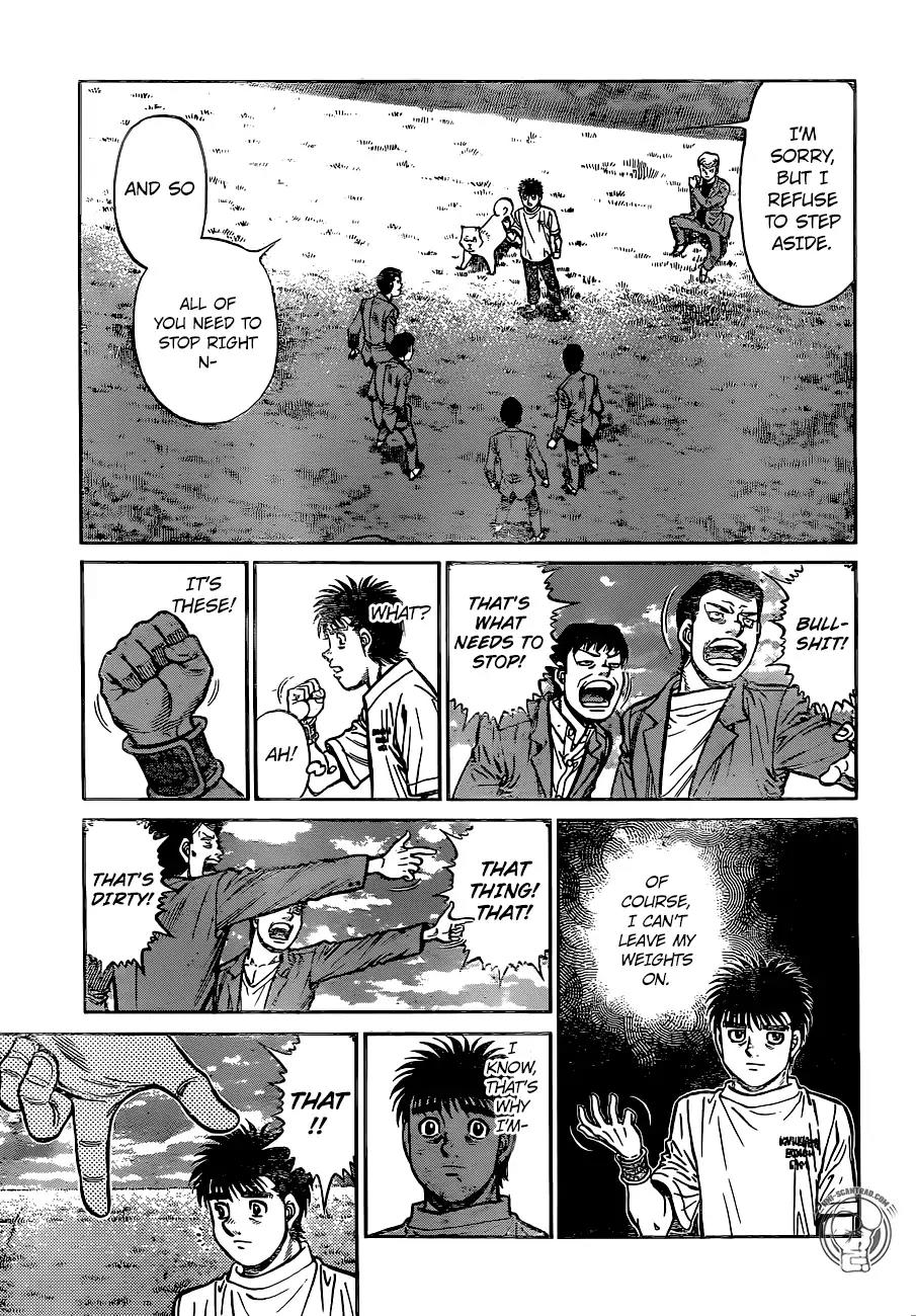 Hajime no Ippo Chapter 1227 page 6 - Chapter 1227: Strike the Earth!