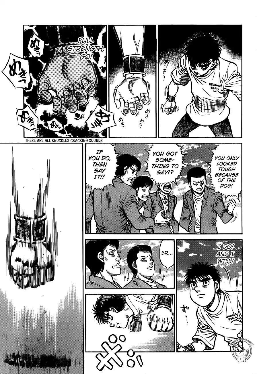 Hajime no Ippo Chapter 1227 page 8 - Chapter 1227: Strike the Earth!