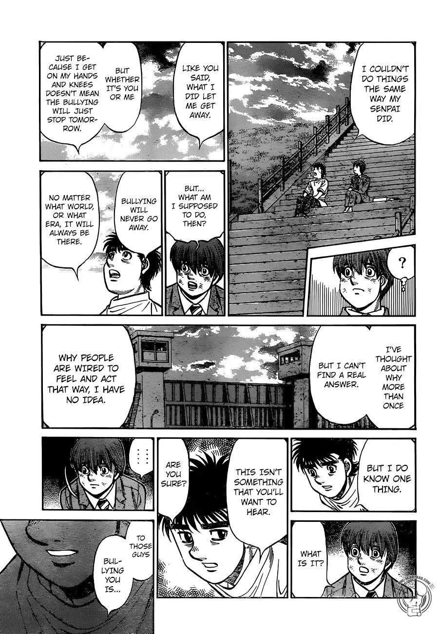Hajime no Ippo Chapter 1228 page 5 - Chapter 1228: The Sprout of Genius