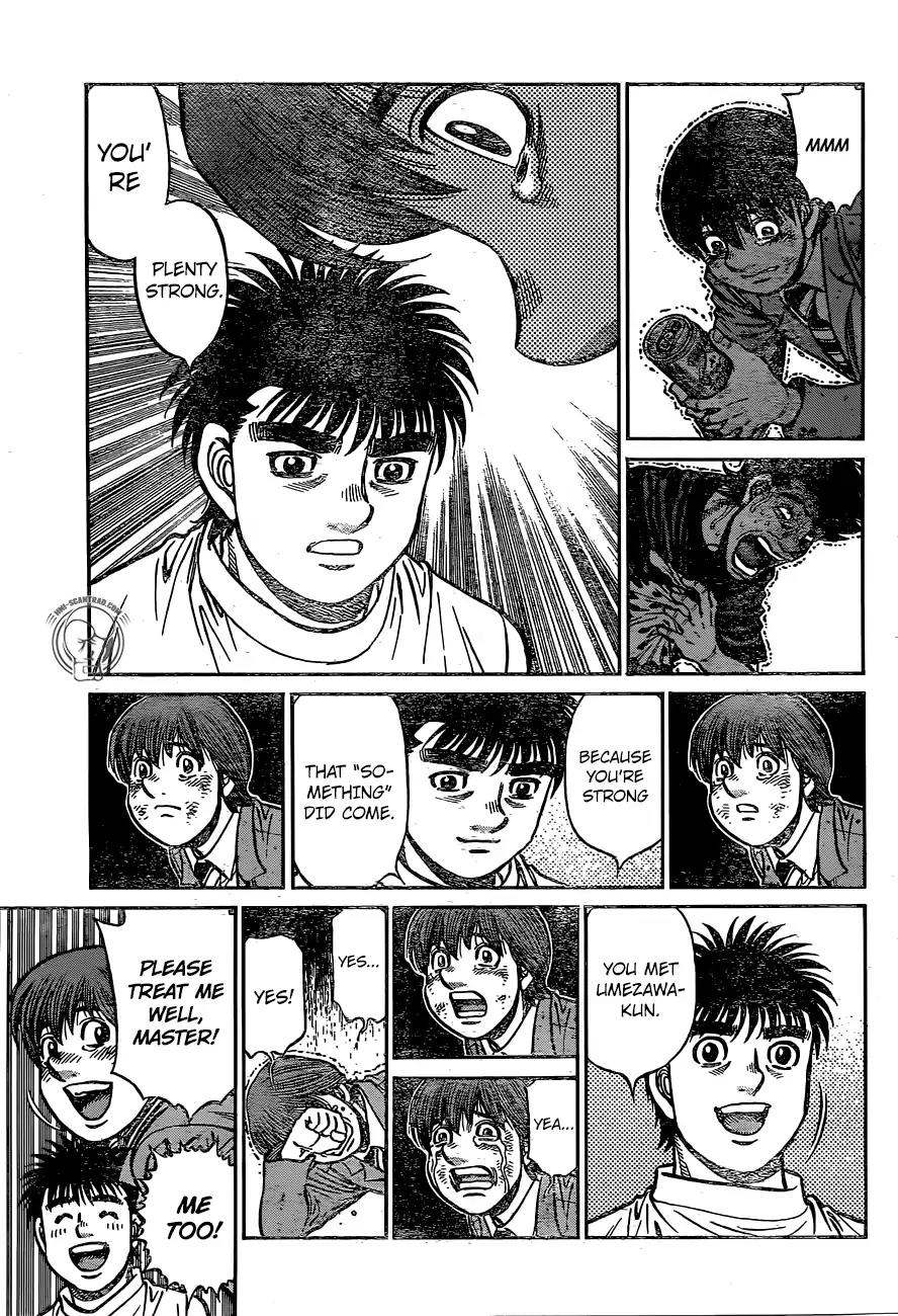 Hajime no Ippo Chapter 1229 page 9 - Chapter 1229: You're Strong