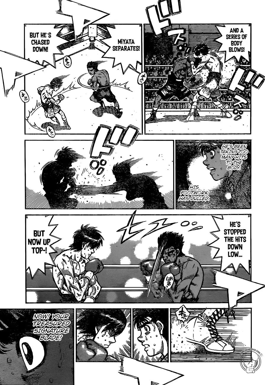 Hajime no Ippo Chapter 1230 page 13 - Chapter 1230: Something's Wrong