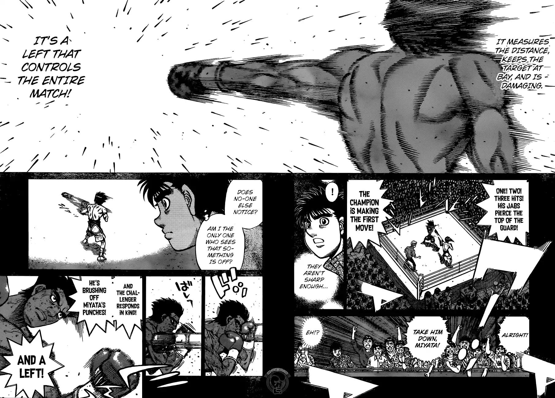 Hajime no Ippo Chapter 1230 page 5 - Chapter 1230: Something's Wrong