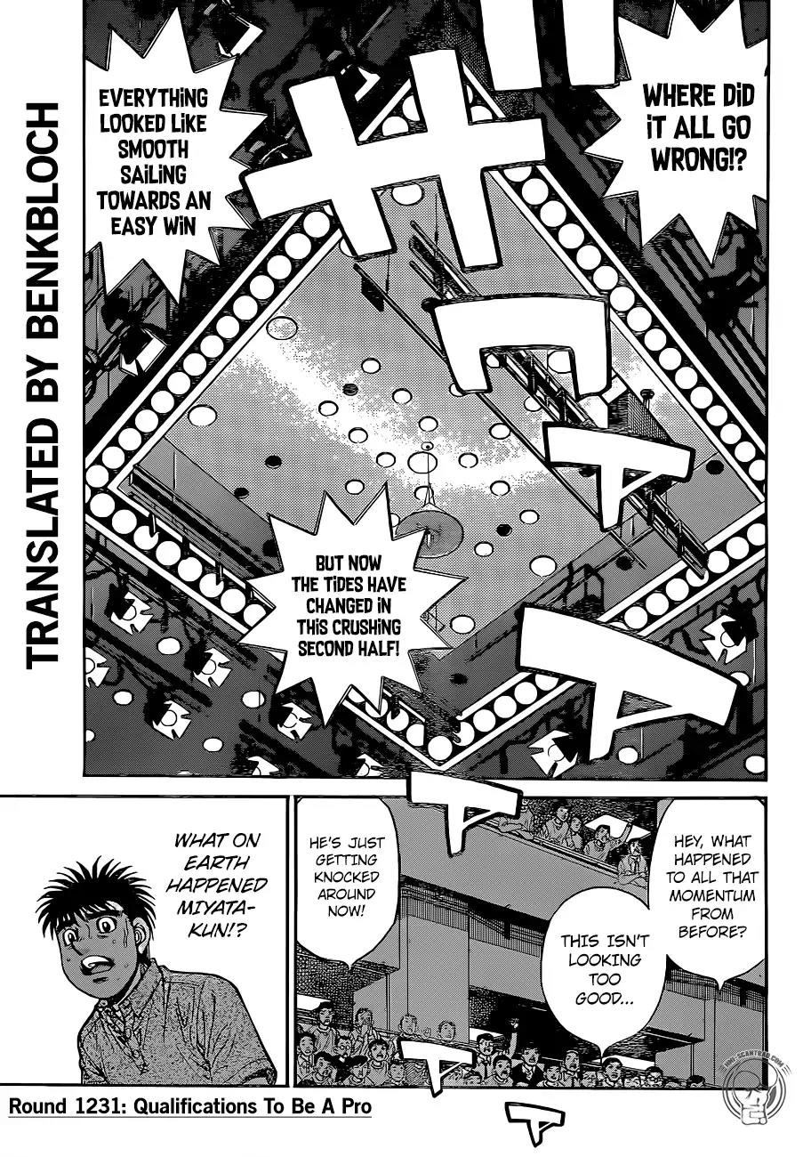 Hajime no Ippo Chapter 1231 page 2 - Chapter 1231: Qualifications To Be A Pro