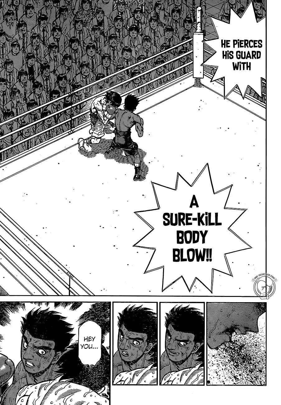 Hajime no Ippo Chapter 1232 page 11 - Chapter 1232: Shut Up!!