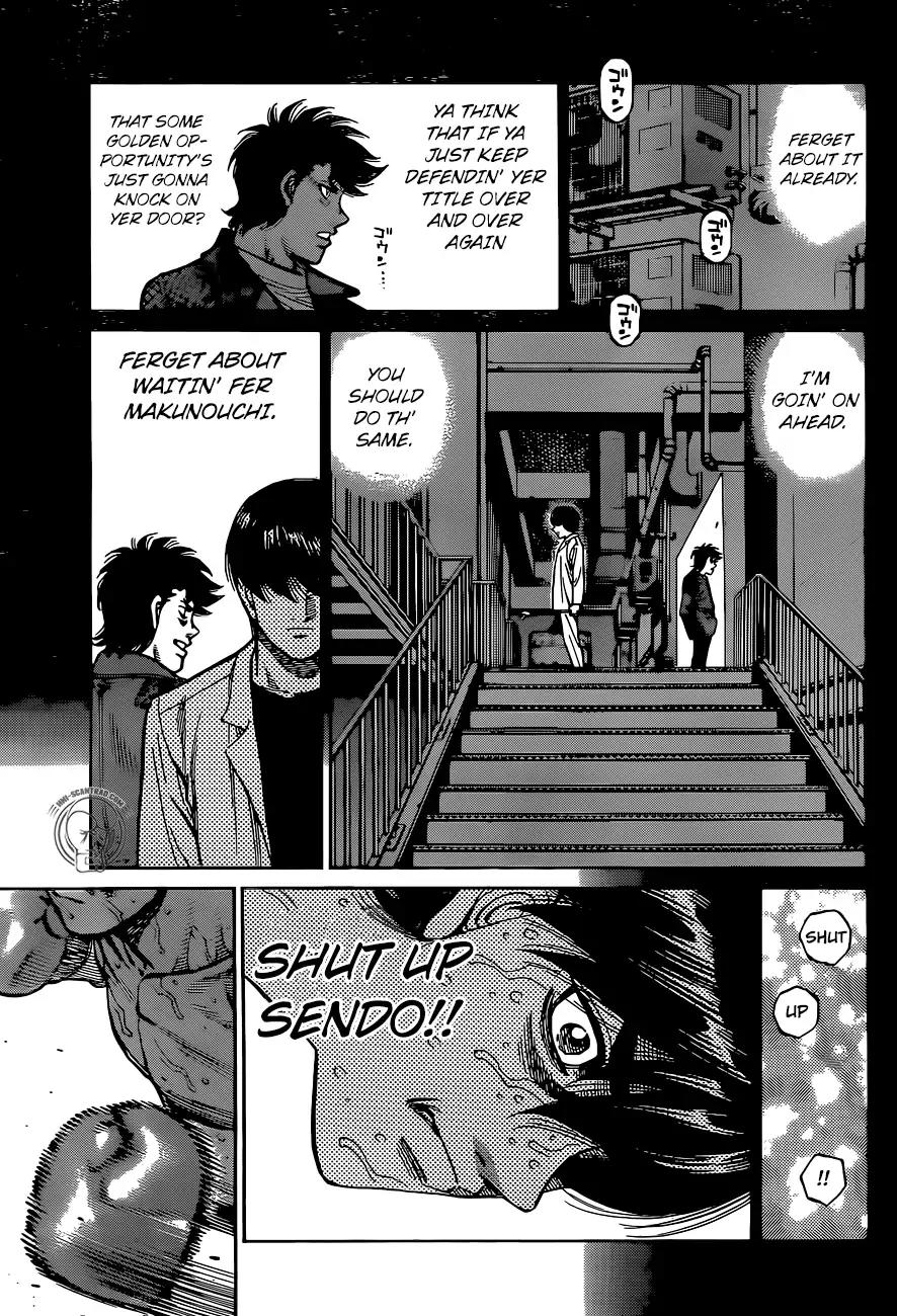 Hajime no Ippo Chapter 1232 page 5 - Chapter 1232: Shut Up!!