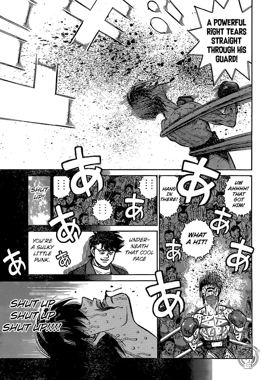 Hajime no Ippo Chapter 1232 page 7 - Chapter 1232: Shut Up!!