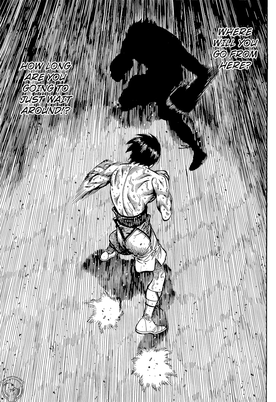 Hajime no Ippo Chapter 1233 page 10 - Chapter 1233: Where?