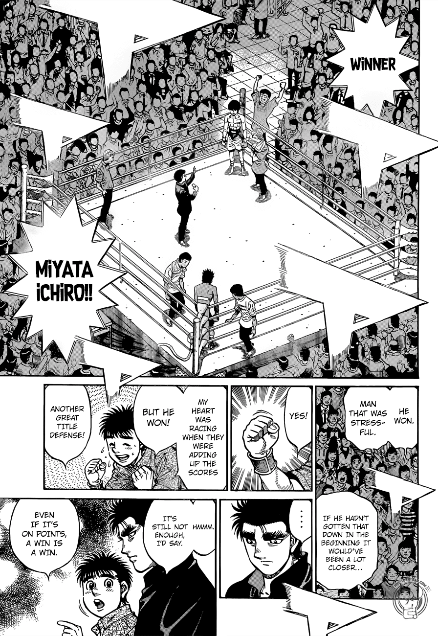 Hajime no Ippo Chapter 1233 page 12 - Chapter 1233: Where?