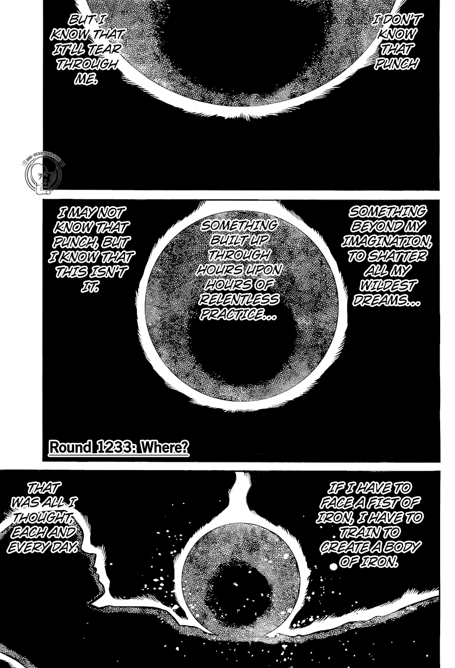 Hajime no Ippo Chapter 1233 page 4 - Chapter 1233: Where?