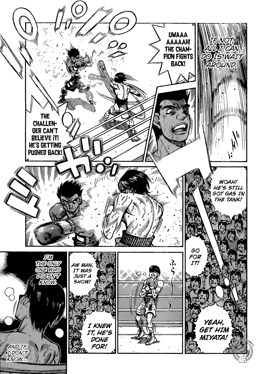 Hajime no Ippo Chapter 1233 page 6 - Chapter 1233: Where?
