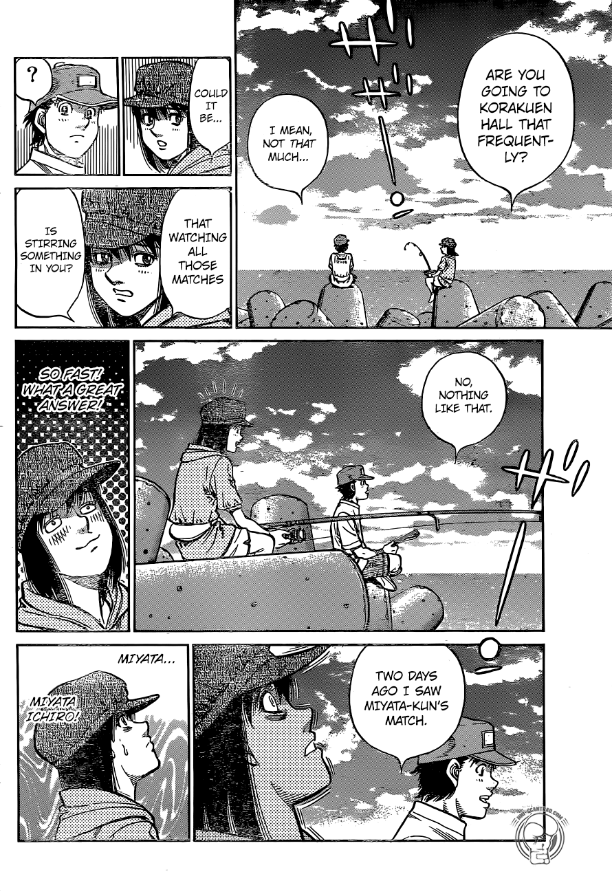Hajime no Ippo Chapter 1234 page 4 - Chapter 1234: A Perfect Day for Fishing