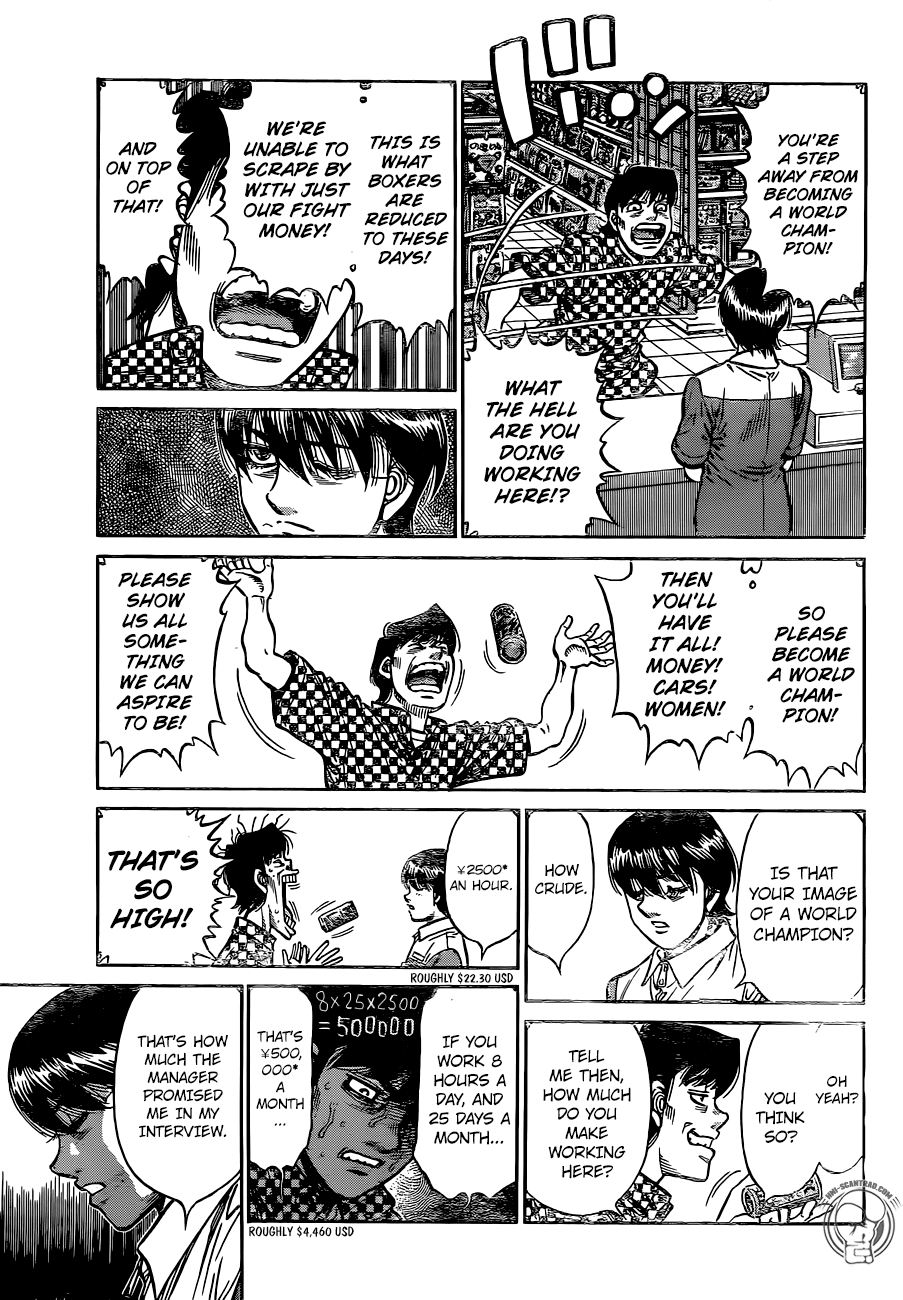 Hajime no Ippo Chapter 1235 page 7 - Chapter 1235: Working