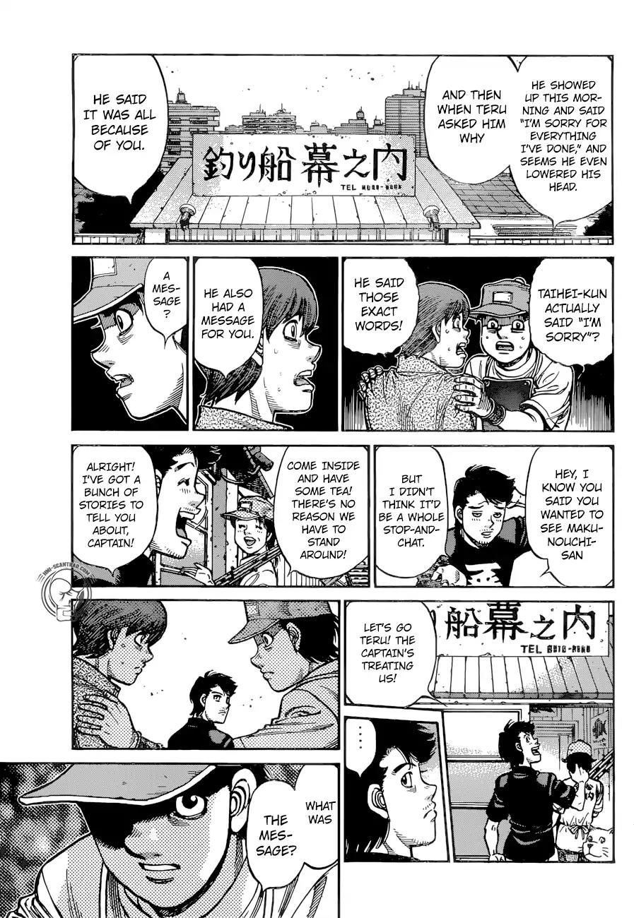Hajime no Ippo Chapter 1237 page 11 - Chapter 1237: Apology