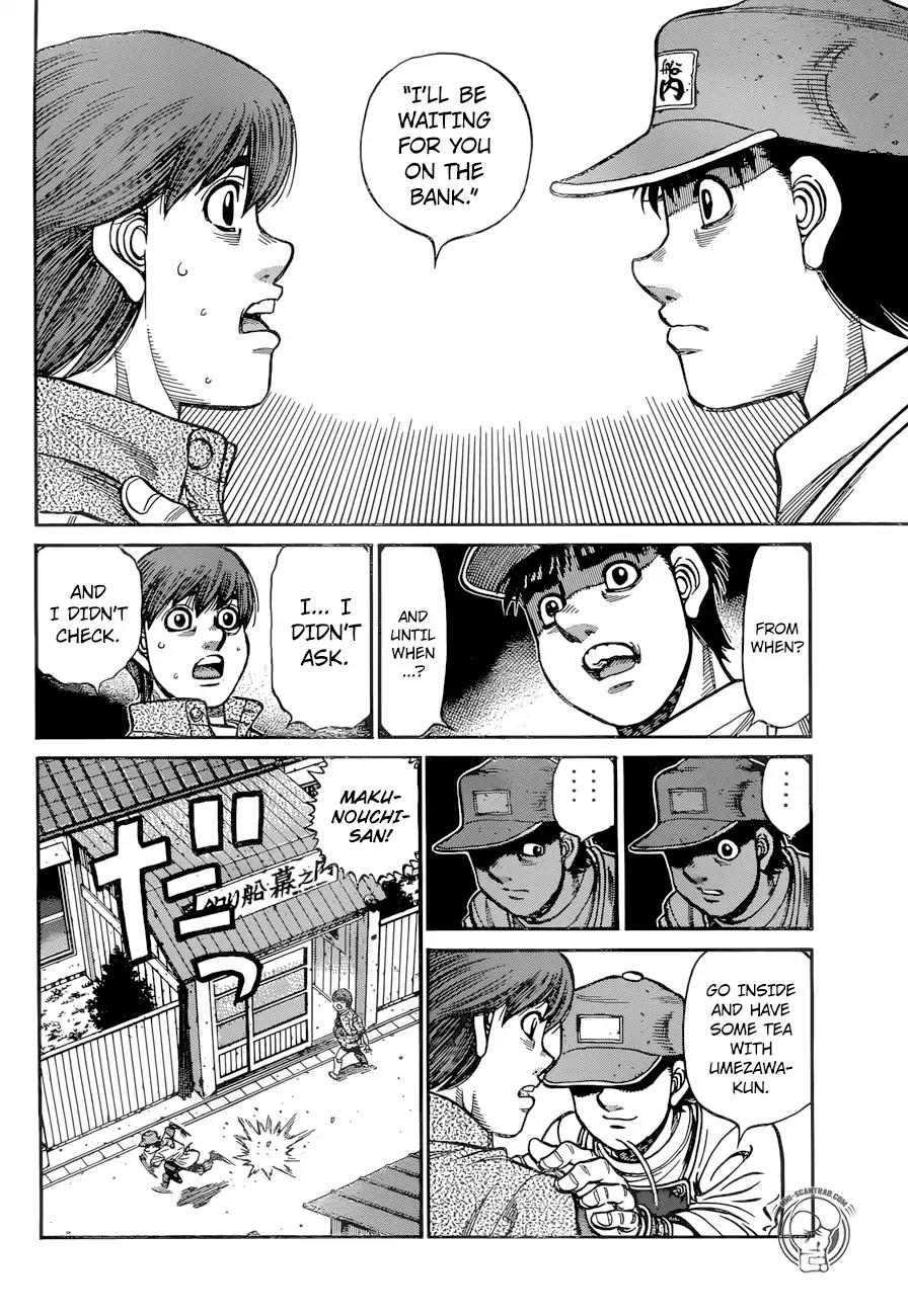 Hajime no Ippo Chapter 1237 page 12 - Chapter 1237: Apology
