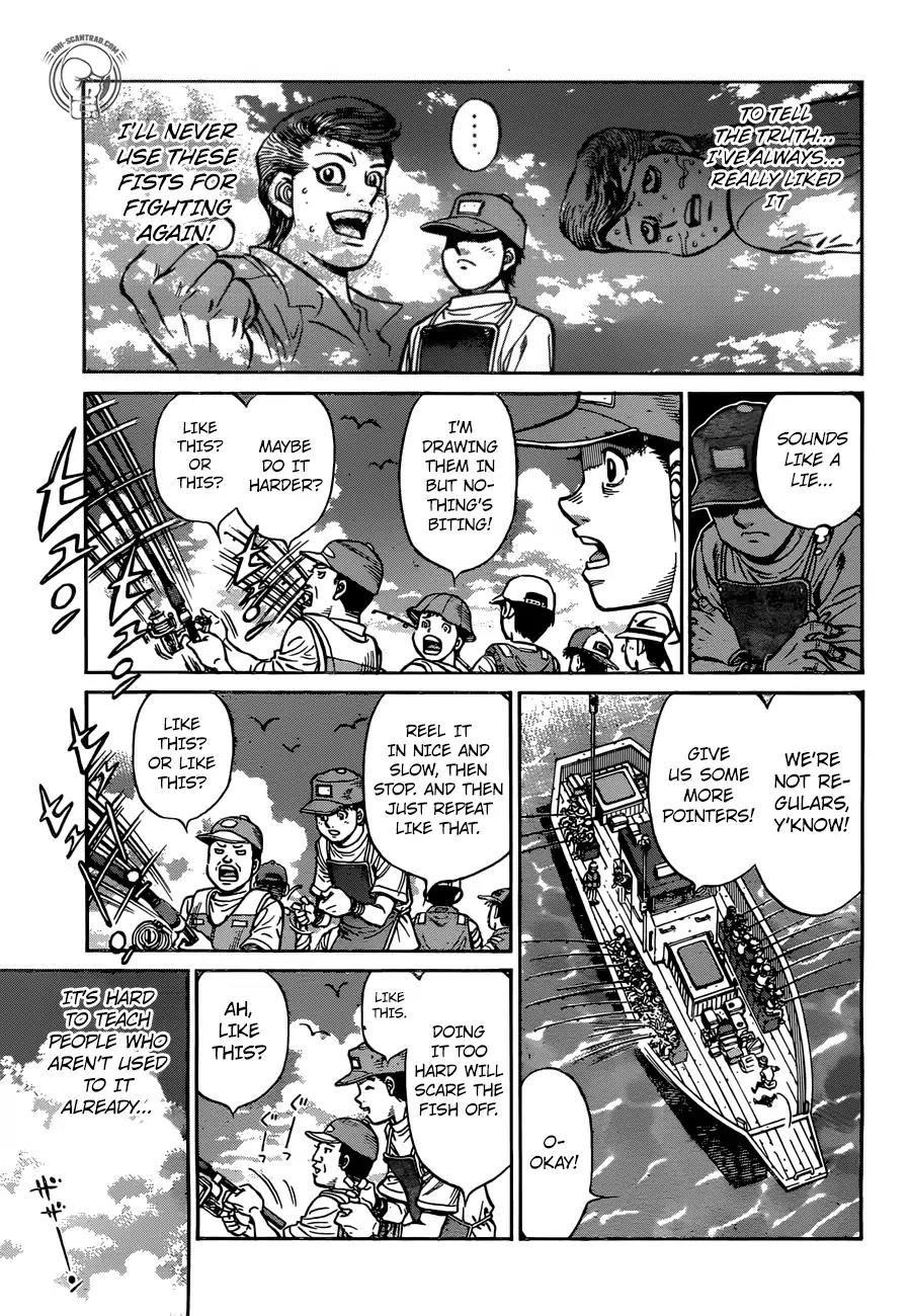 Hajime no Ippo Chapter 1237 page 7 - Chapter 1237: Apology