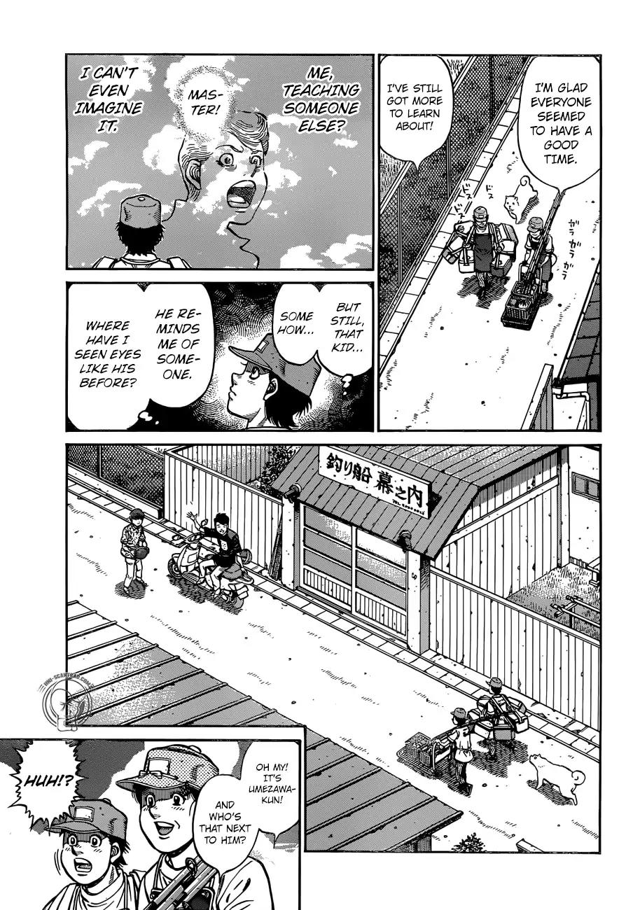 Hajime no Ippo Chapter 1237 page 9 - Chapter 1237: Apology