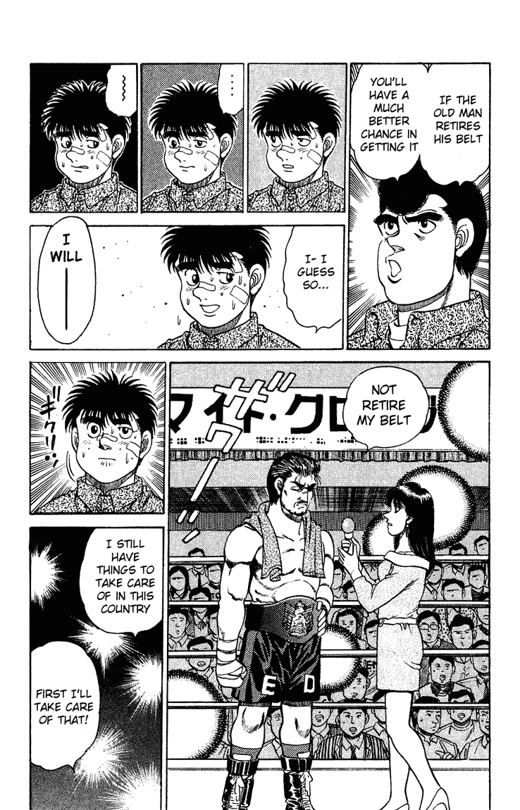 Hajime no Ippo Chapter 124.2 page 19 - Chapter 124 v2 : Those Who Surpass Others