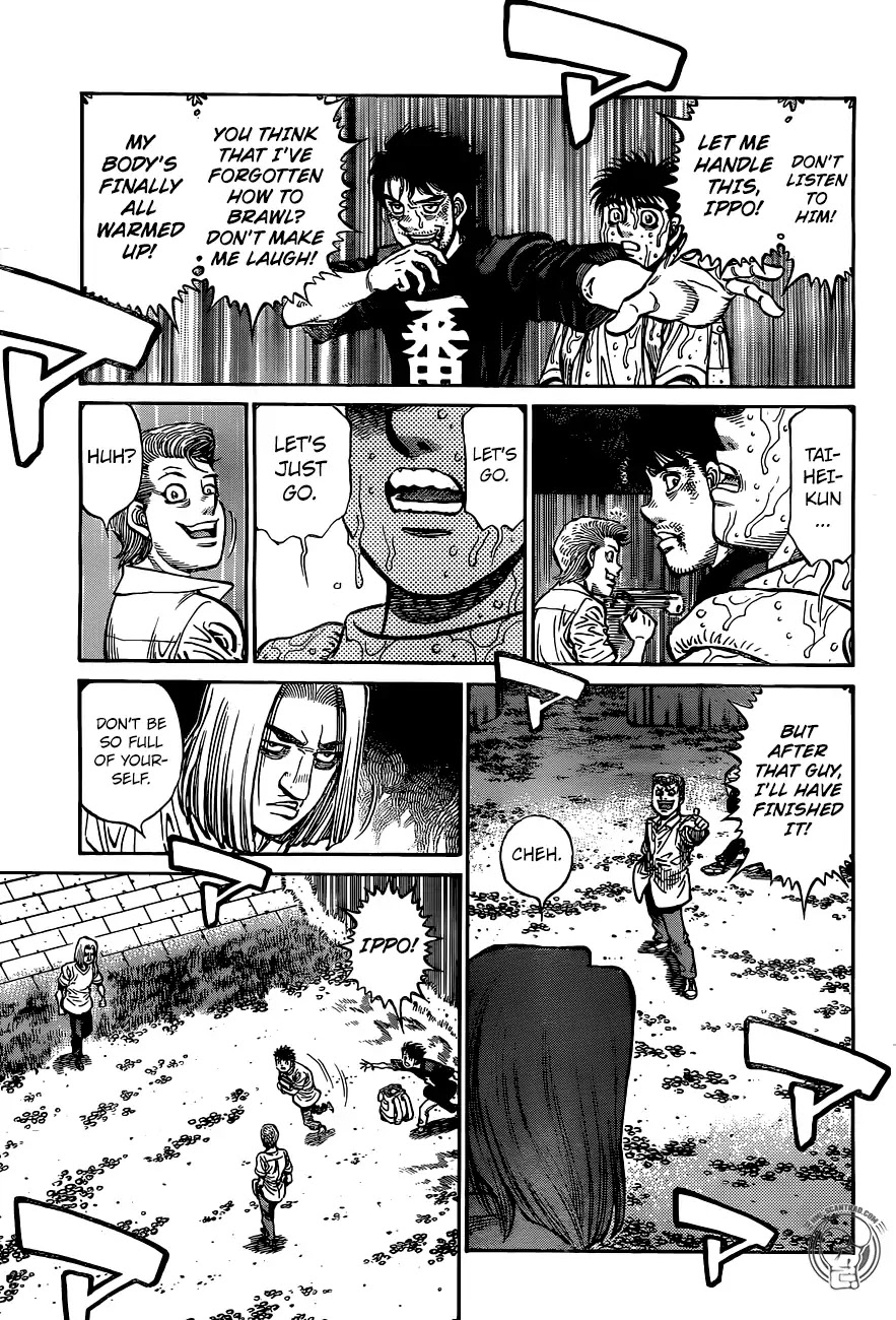 Hajime no Ippo Chapter 1242 page 12 - Chapter 1242: A Heavy Storm