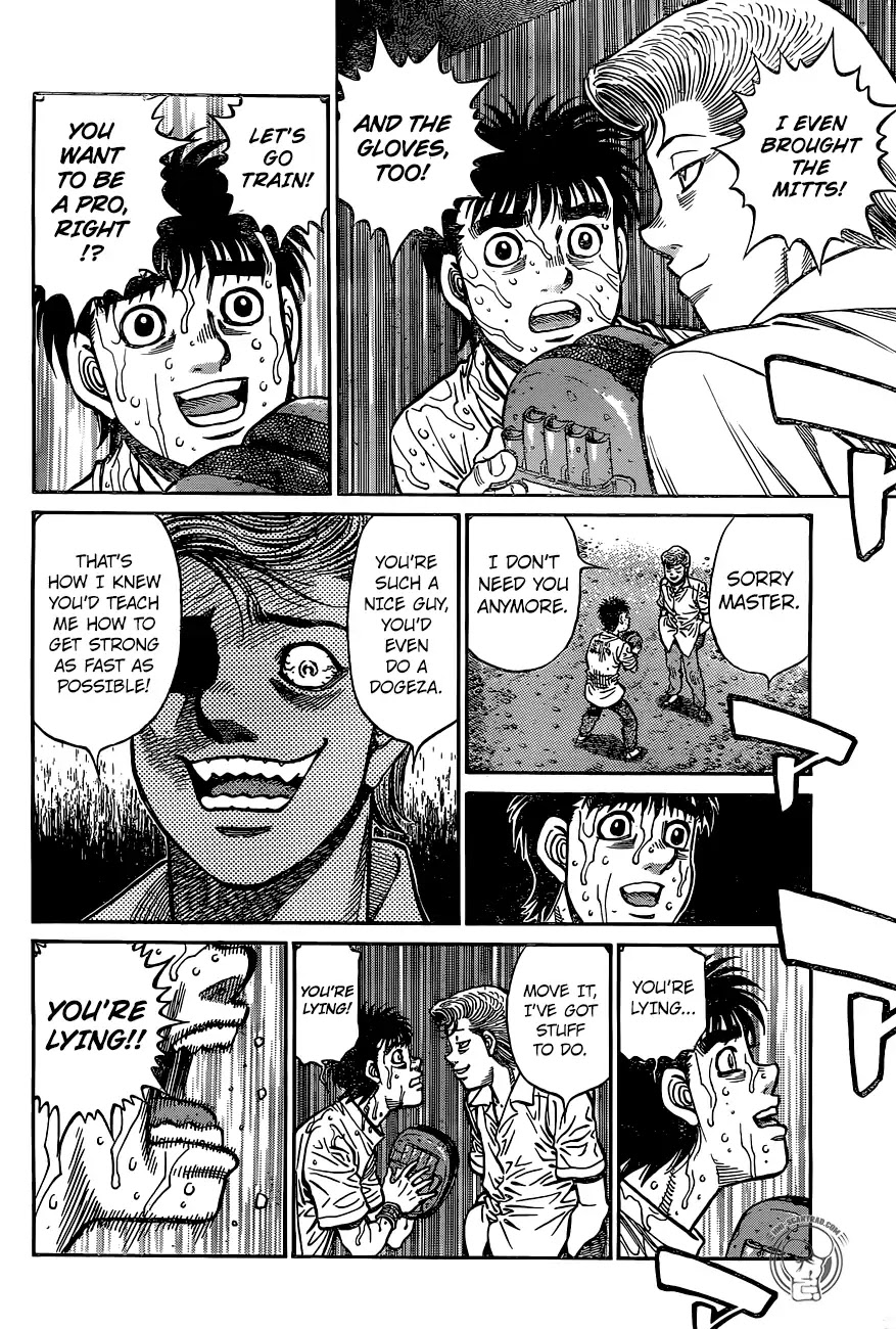 Hajime no Ippo Chapter 1242 page 13 - Chapter 1242: A Heavy Storm