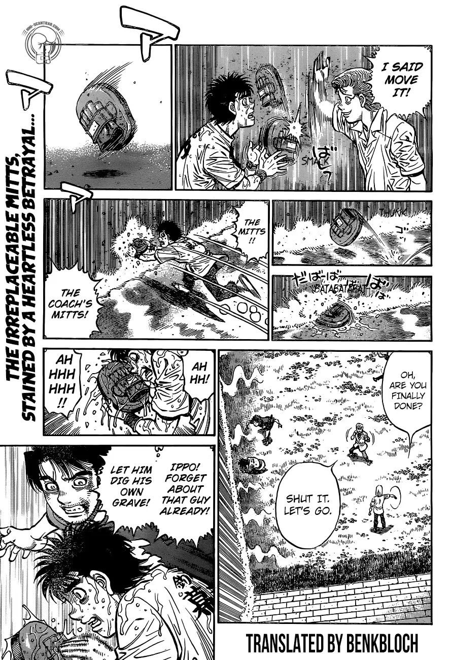Hajime no Ippo Chapter 1242 page 14 - Chapter 1242: A Heavy Storm