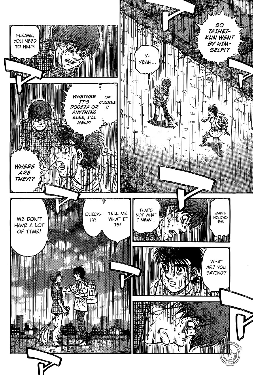 Hajime no Ippo Chapter 1242 page 2 - Chapter 1242: A Heavy Storm