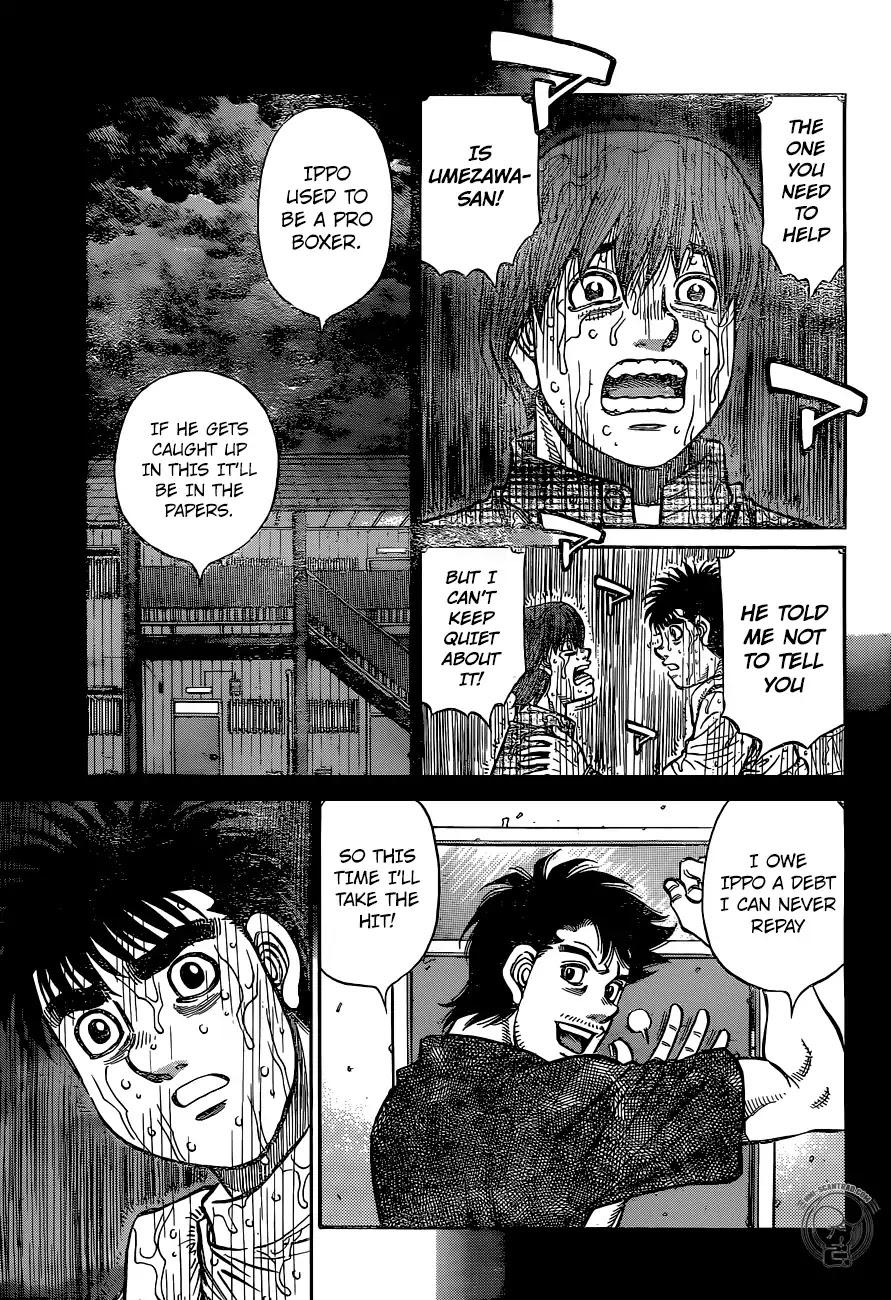 Hajime no Ippo Chapter 1242 page 3 - Chapter 1242: A Heavy Storm