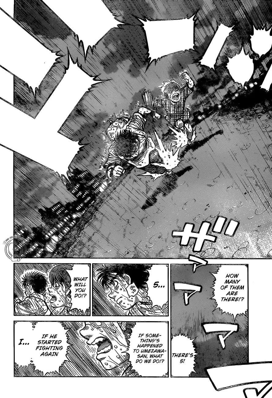 Hajime no Ippo Chapter 1242 page 4 - Chapter 1242: A Heavy Storm