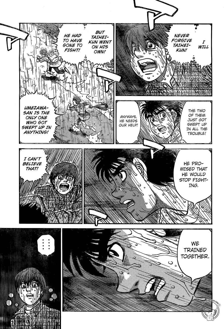 Hajime no Ippo Chapter 1242 page 5 - Chapter 1242: A Heavy Storm