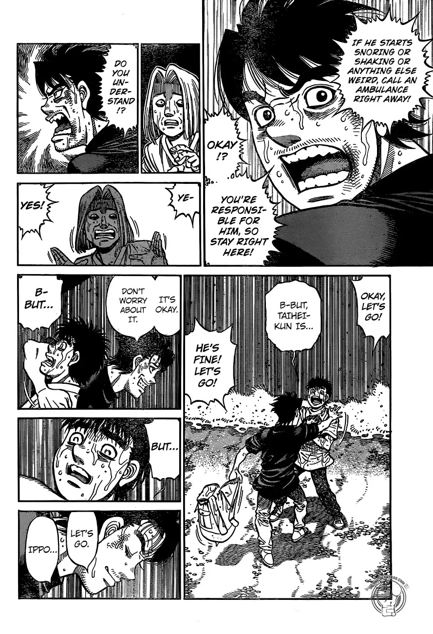 Hajime no Ippo Chapter 1243 page 11 - Chapter 1243: Betrayal