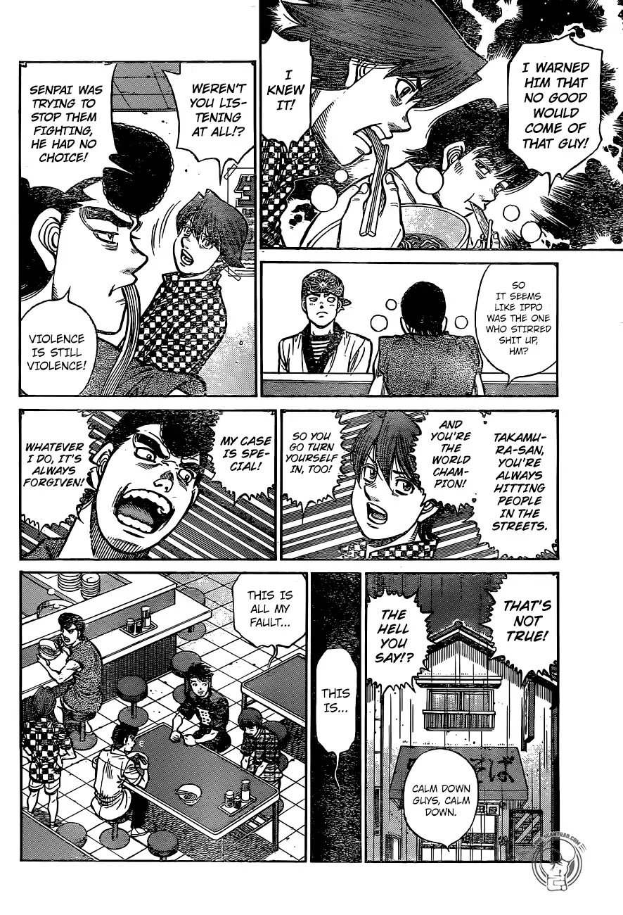 Hajime no Ippo Chapter 1244 page 4 - Chapter 1244: Turning Himself In