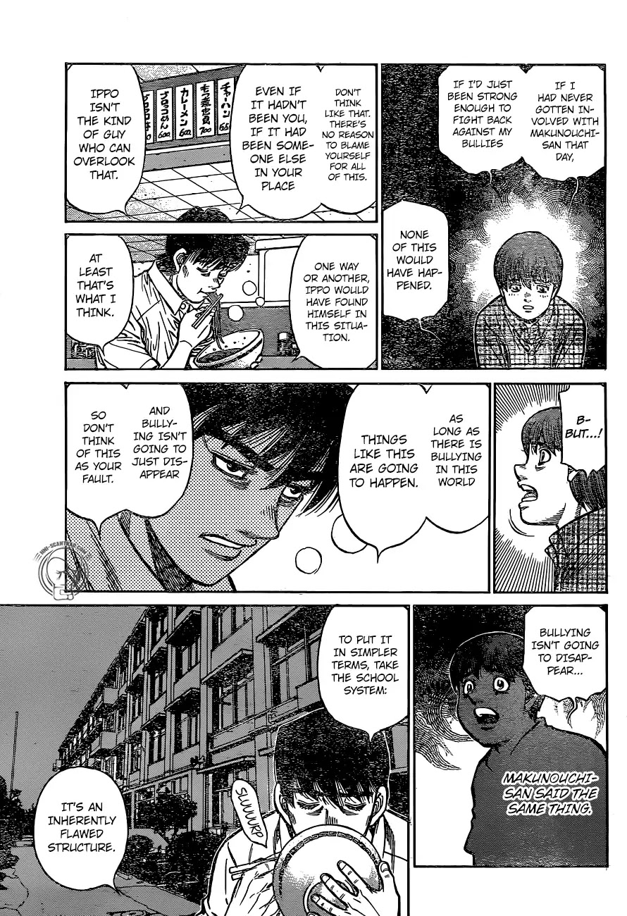 Hajime no Ippo Chapter 1244 page 5 - Chapter 1244: Turning Himself In