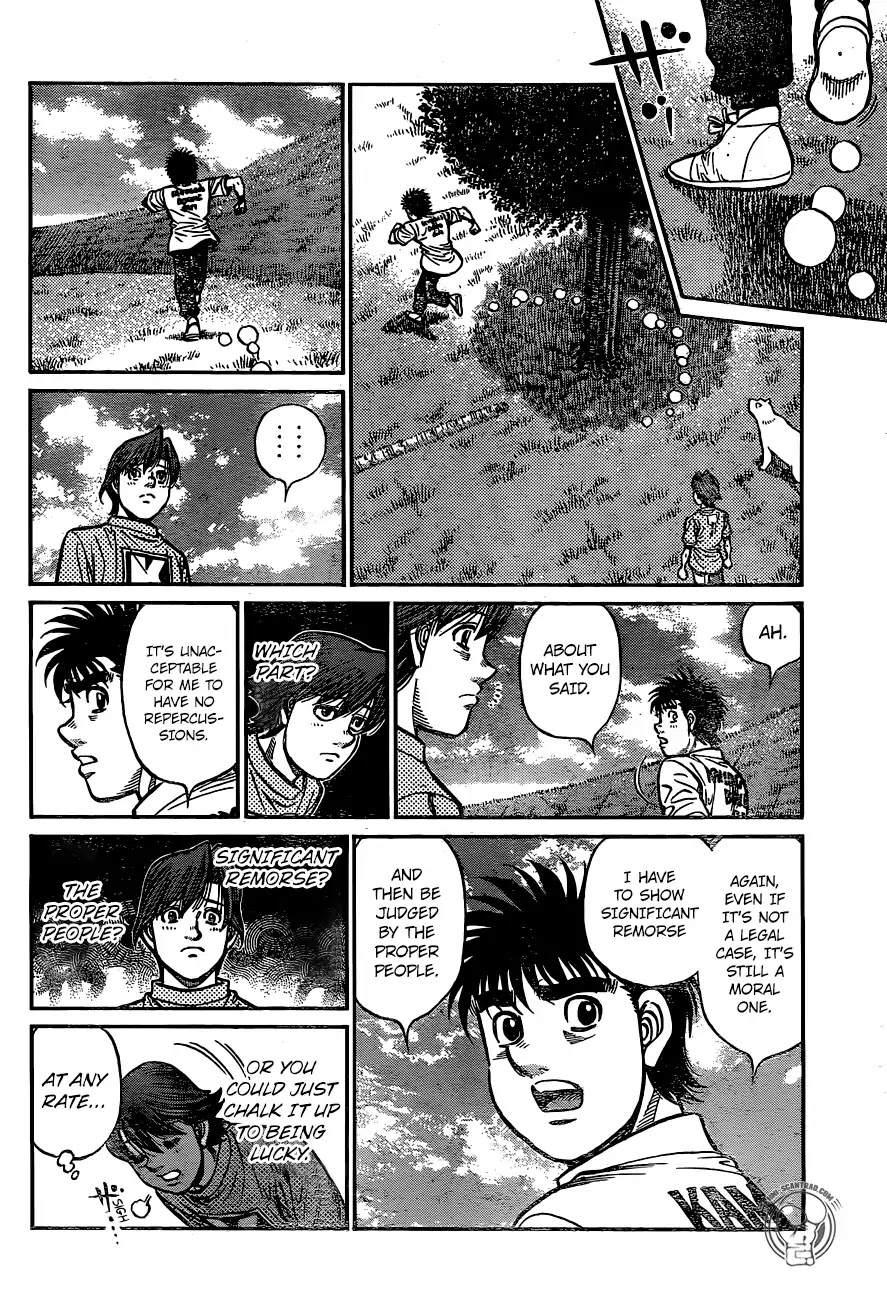 Hajime no Ippo Chapter 1246 page 11 - Chapter 1246: Atonement