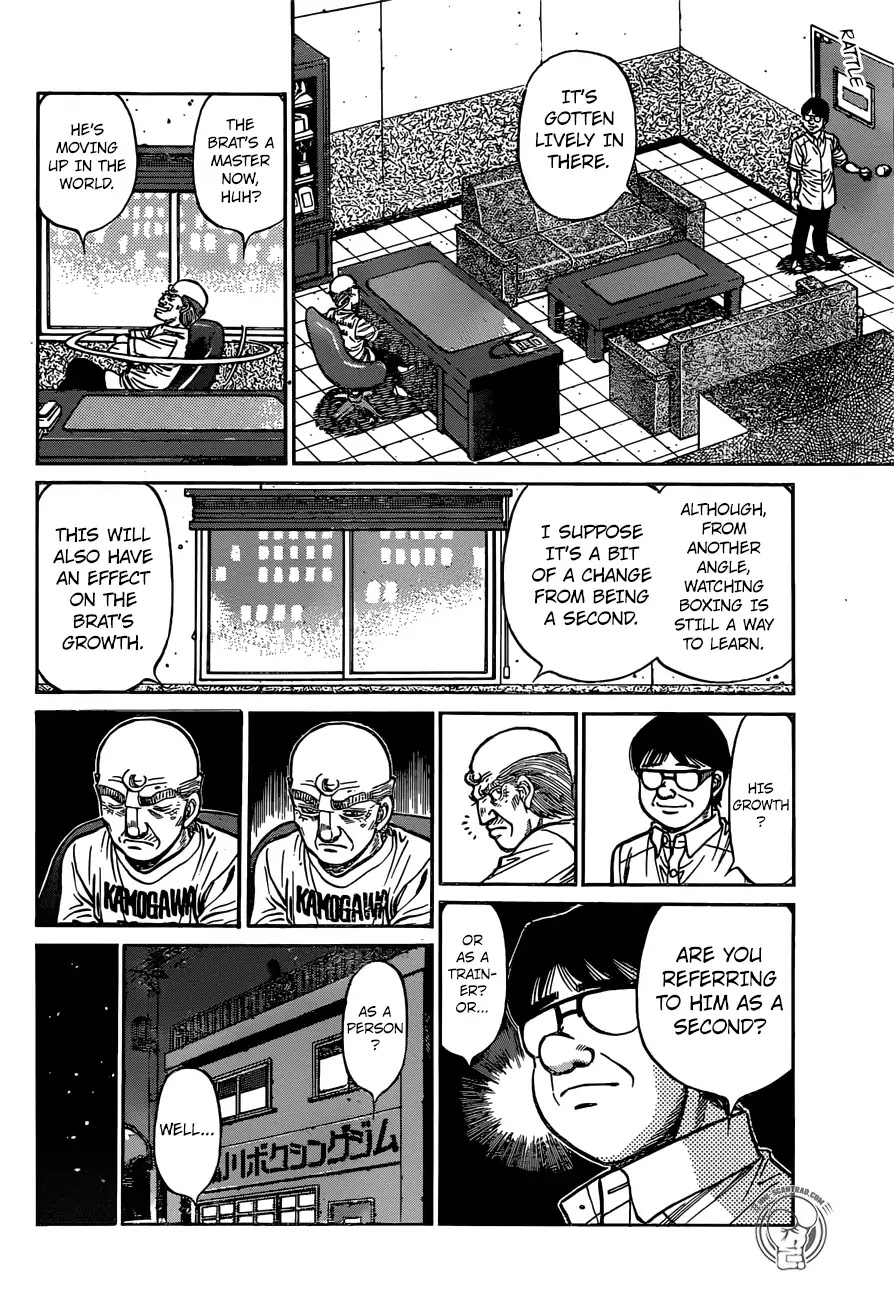 Hajime no Ippo Chapter 1248 page 14 - Chapter 1248: The Aoki Family