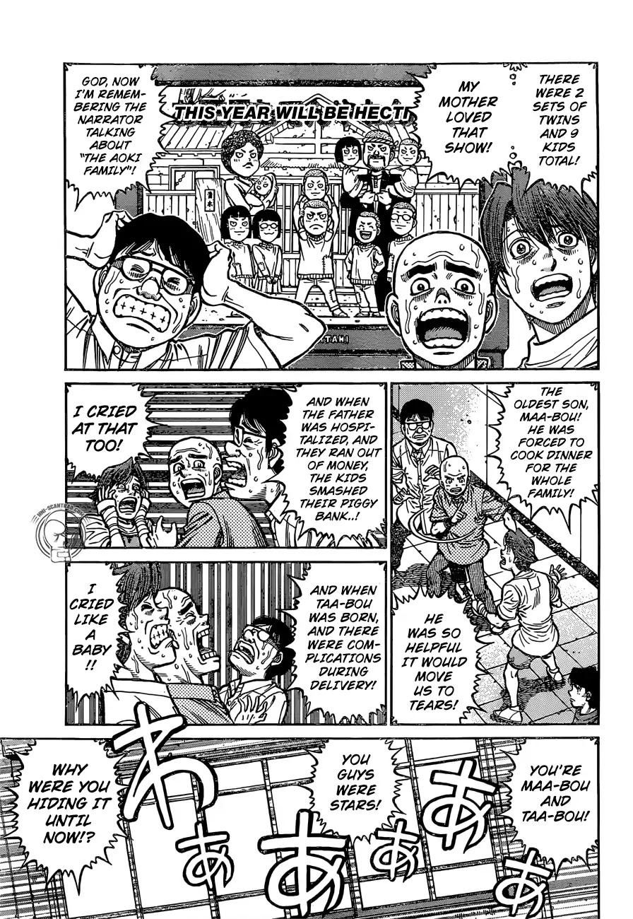 Hajime no Ippo Chapter 1248 page 3 - Chapter 1248: The Aoki Family