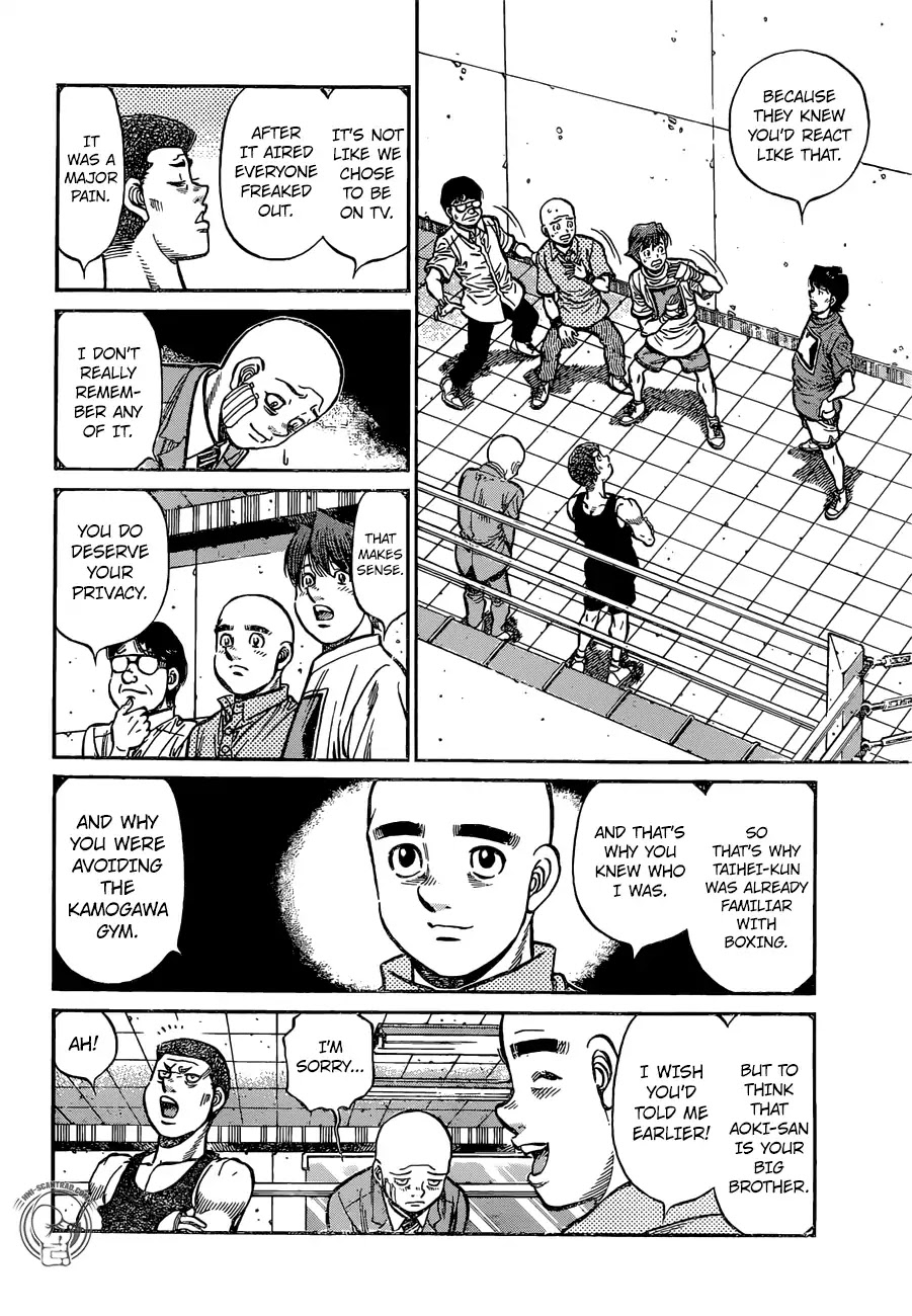 Hajime no Ippo Chapter 1248 page 4 - Chapter 1248: The Aoki Family