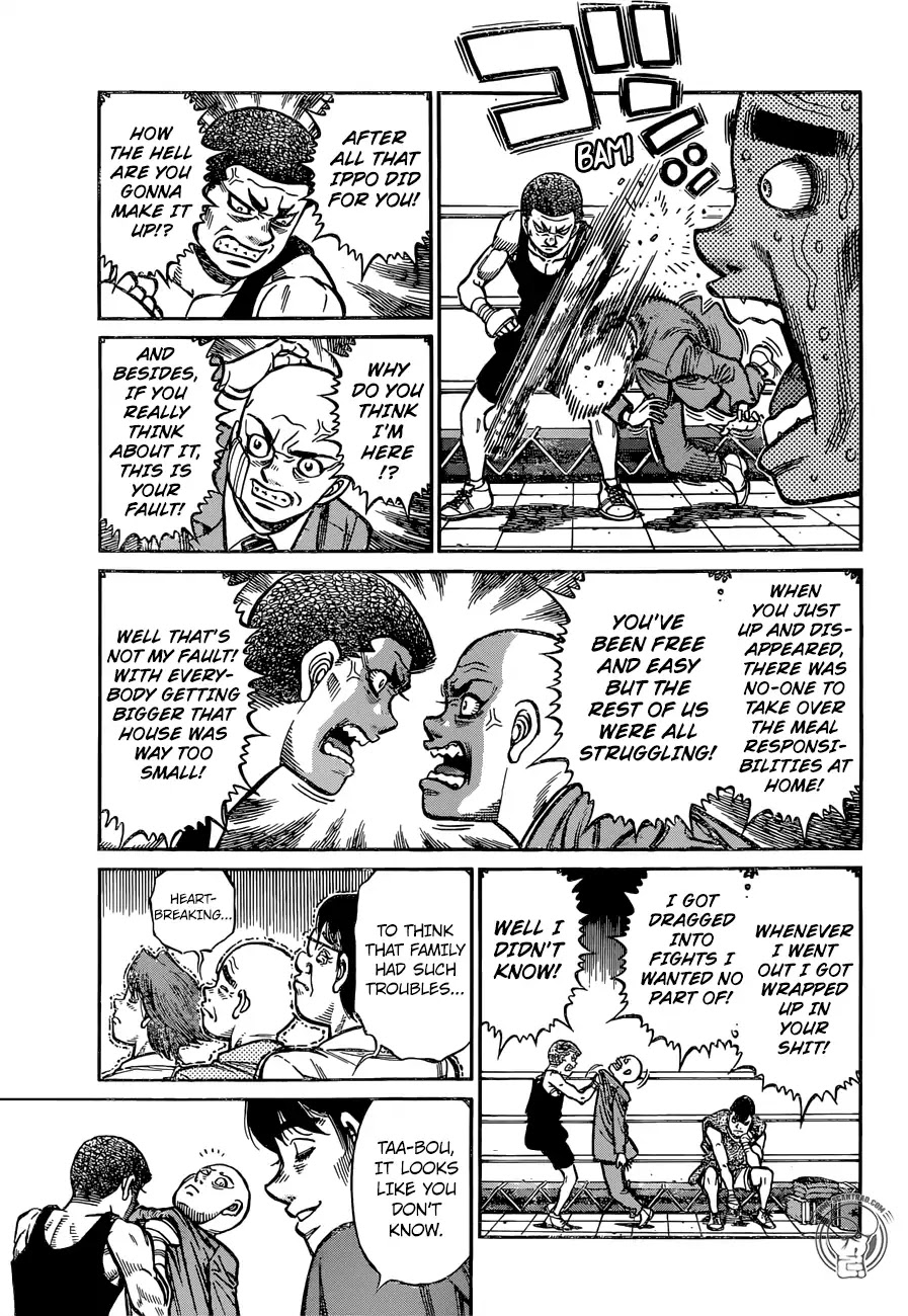 Hajime no Ippo Chapter 1248 page 5 - Chapter 1248: The Aoki Family