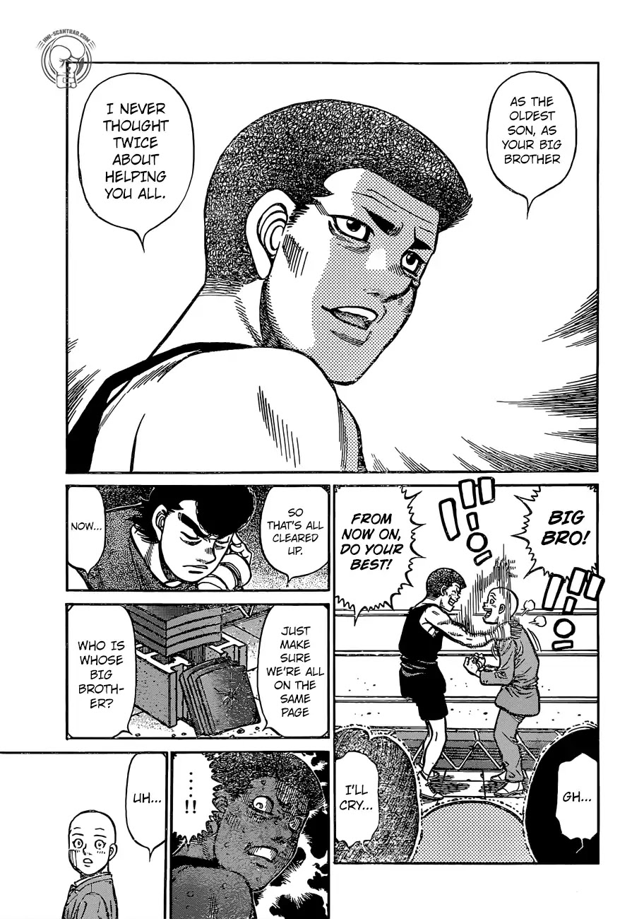 Hajime no Ippo Chapter 1248 page 7 - Chapter 1248: The Aoki Family