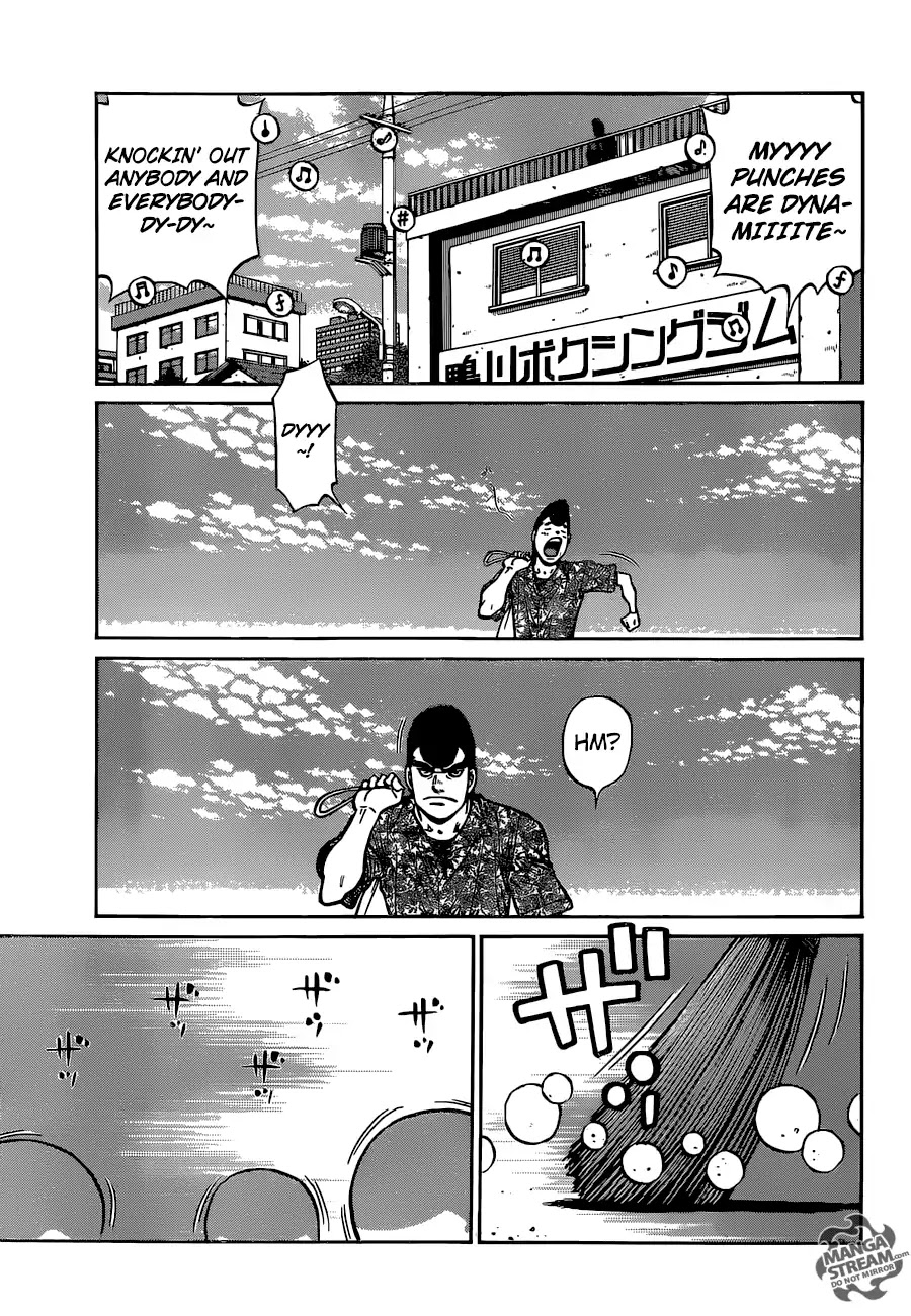 Hajime no Ippo Chapter 1249 page 10 - Chapter 1249: Baldychu and Me