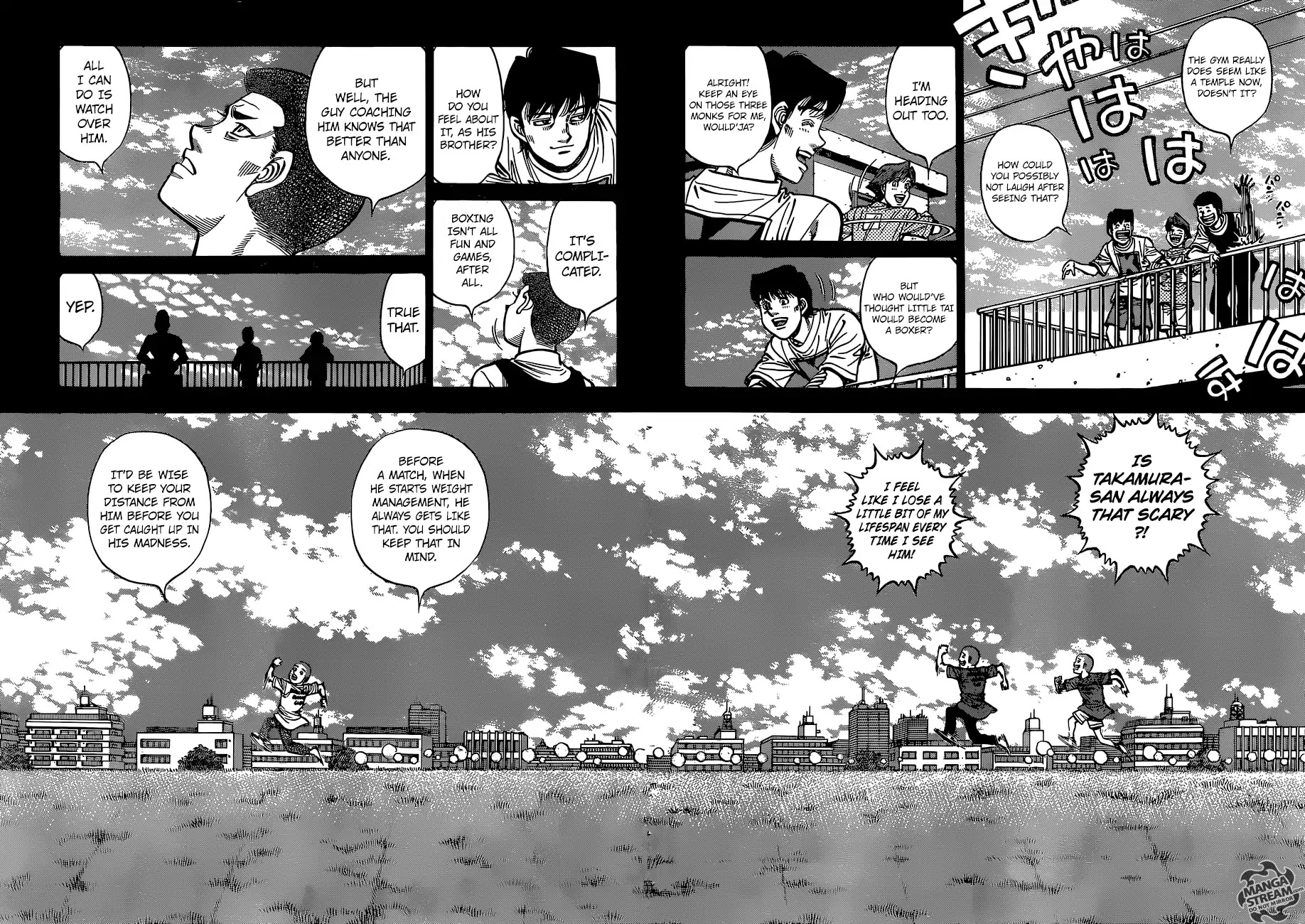 Hajime no Ippo Chapter 1249 page 13 - Chapter 1249: Baldychu and Me