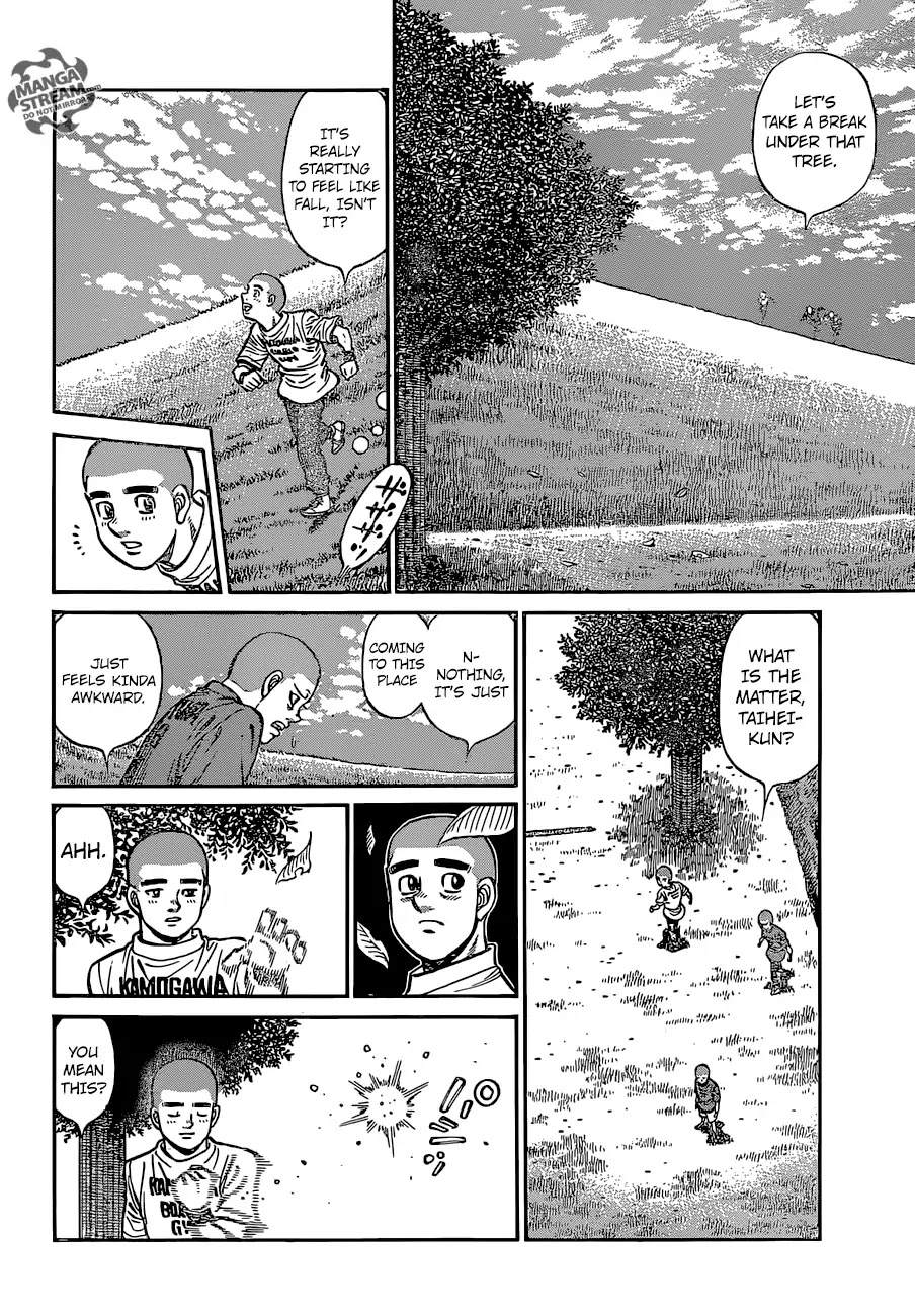 Hajime no Ippo Chapter 1249 page 14 - Chapter 1249: Baldychu and Me