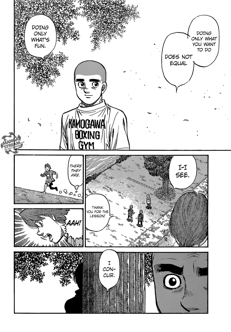 Hajime no Ippo Chapter 1249 page 16 - Chapter 1249: Baldychu and Me