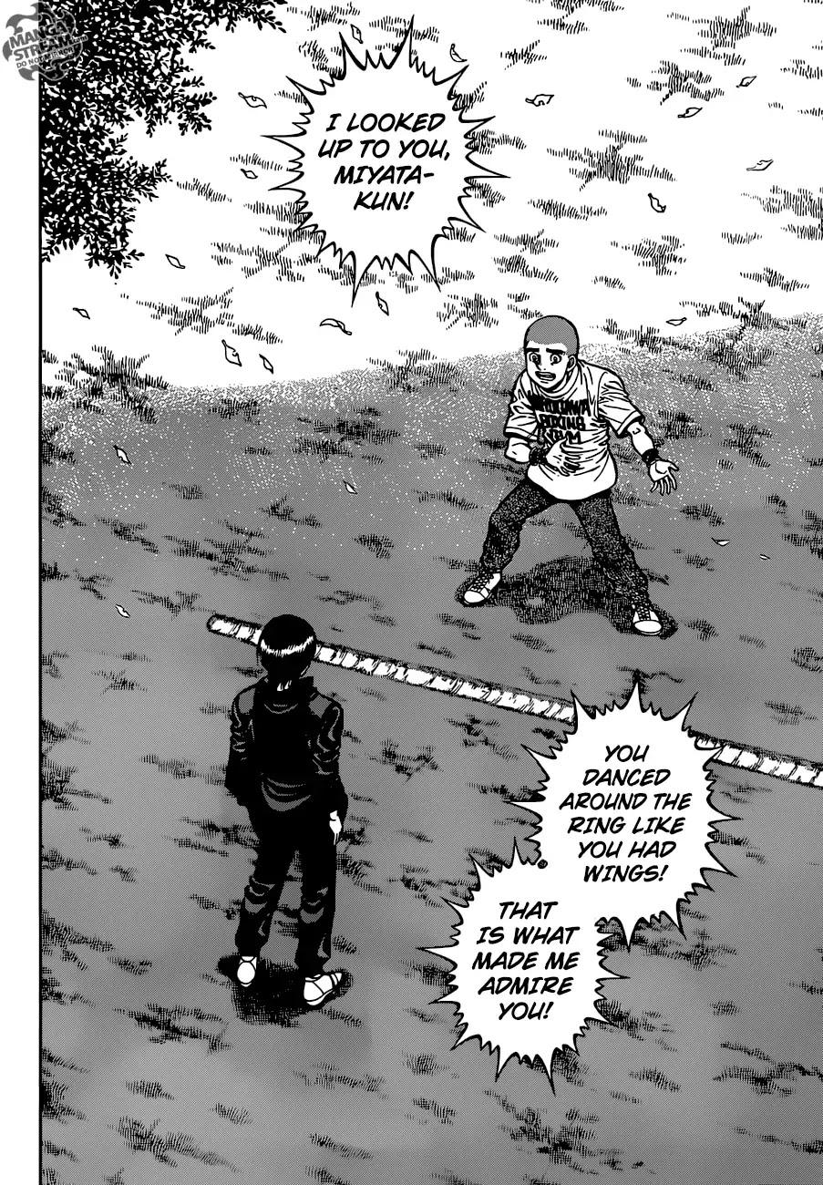 Hajime no Ippo Chapter 1250 page 11 - Chapter 1250: The Class of Feathers