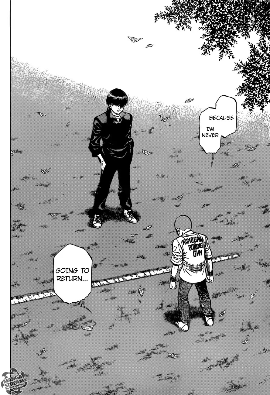 Hajime no Ippo Chapter 1250 page 13 - Chapter 1250: The Class of Feathers