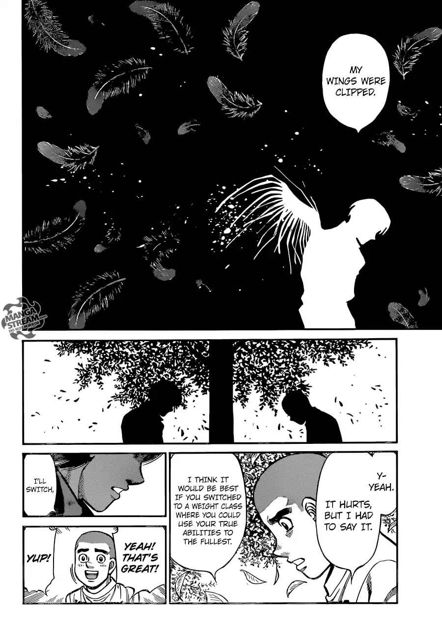 Hajime no Ippo Chapter 1250 page 15 - Chapter 1250: The Class of Feathers