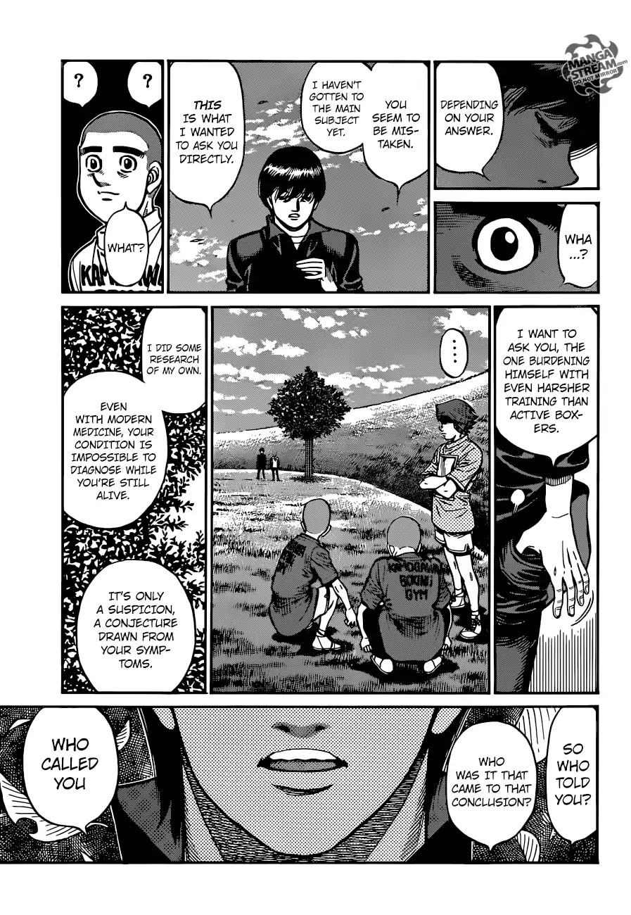 Hajime no Ippo Chapter 1250 page 16 - Chapter 1250: The Class of Feathers